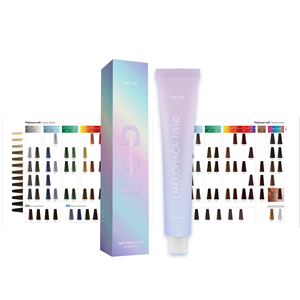 Tinta per Capelli Professionale Personalizzabile, Crema Colorante Naturale Nera Fai-da-Te a Basso Contenuto di Ammoniaca, Innocua, Vendita all'Ingrosso - Product Image 1