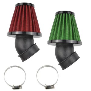 Filtro de aire con forma de hongo, cónico, rojo y verde, alto flujo de aire, para mejora de motocicletas, D1307 - Product Image 3