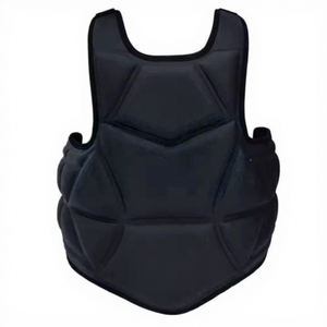 Protège-poitrine en cuir personnalisé avec logo pour la boxe, les arts martiaux mixtes (MMA), le taekwondo, entraînement, protection corporelle, protection anti-dérapante en mousse pour le ventre - Product Image 1