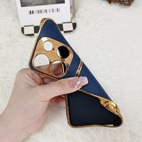 Coques de téléphone en cuir antichoc Tpu PC pour iphone 15 Samsung s21fe a71 google Pixel 7 Xiaomi 13 redmi 10
