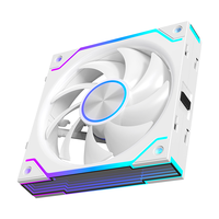 Ventiladores de PC ARGB de 120 mm, 4 Pines, Silenciosos, 12 V, PWM, con Disipador de Calor para Refrigeración de CPU de Bajo Ruido en Cajas de PC para Juegos