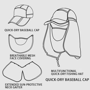 หน้ากากกันแดดสำหรับฤดูร้อน แบบ unisex ระบายอากาศได้ดี ผลิตจากผ้าตาข่ายโพลีเอสเตอร์ 100% พร้อมหัวเข็มขัดทองแดง ดีไซน์สวยงาม - Product Image 3