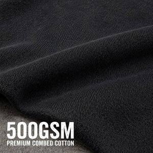 <span class=keywords><strong>Felpa</strong></span> con Cappuccio Personalizzata 500GSM con Grafica Aquila, Lusso, Effetto Sbiadito, Vestibilità Oversize, Estrema Distressed, <span class=keywords><strong>Bordo</strong></span> Grezzo Vintage - Product Image 4