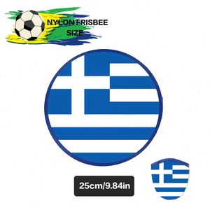 Vente en gros de disques volants en nylon personnalisés, portables et pliables avec poche, pour événements sportifs et jeux de ballon en Grèce - Product Image 2