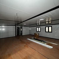 Prix bon marché 20 pieds 40 pieds Portable détachable pliable détachable Maison de couchage préfabriquée avec 2 chambres et salle de bains