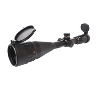 Lunette de visée BANGBANG réglable en aluminium multi-couches 6-24x50AOL longue portée avec point rouge optique pour la chasse et l'observation tactique