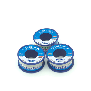 Alambre de Soldadura de Estaño con Resina Activada Flux Rosin 2024, <span class=keywords><strong>Santer</strong></span> 60/40, Alta Calidad, Sin Limpieza, 1.8-2.2% de Contenido de Flux, para Uso Electrónico - Product Image 1