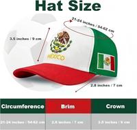 Gorra de Béisbol Bordada con el Logotipo de México 2026, Personalizada, de Alta Calidad, para Eventos Deportivos, Fútbol y Promociones