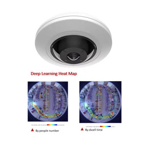 Caméra Fisheye DeepinView HIK DS-2CD63C5G1-IVS 12MP Originale Neuve avec Comptage de Personnes, Déformation, Audio Bidirectionnel, IP67, IK10, Caméra CCTV - Product Image 3