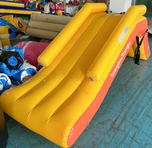Custom Inflatable Slider Yacht Floating <strong>Slide</strong> Small Inflatable Boat <strong>Slide</strong> <strong>Pool</strong> <strong>Slide</strong> for Water Entertainment - Product Image 1