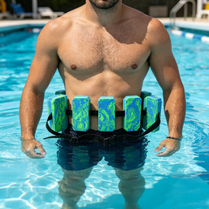 Cinturón de Natación Segmentado de EVA Impermeable y Económico, Bloques de Espuma Flexibles, Ecológico, de Secado Rápido, para <span class=keywords><strong>Entrenamiento</strong></span> en Piscina para Adultos - Product Image 1