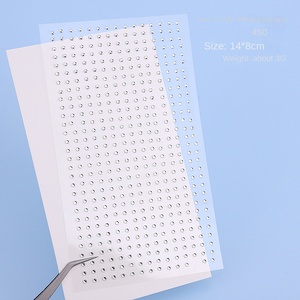 <span class=keywords><strong>FX</strong></span>-T380 450 pièces transfrontalier 2/3mm acrylique enfants maquillage yeux et ongles perceuse outils enfants diamant et perle visage autocollants - Product Image 6