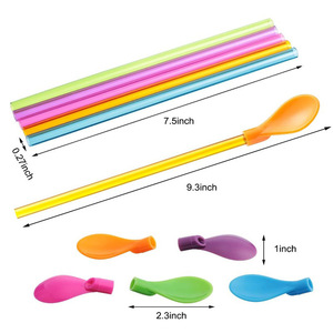 Cuillère en plastique pour bar, pub, slush, paille à boire, fête, célébration - Product Image 5
