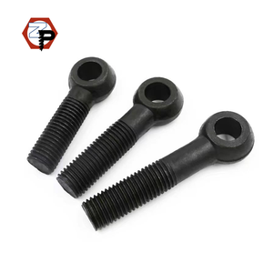 Boulons à œillets en acier au carbone, <span class=keywords><strong>oxyde</strong></span> noir, zingués, grade 4.8, DIN444 GB798, M6 M8 M10 M12 M14 M16 - Product Image 2