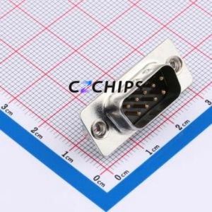 X0109WT7B5L D-Sub/VGA Connector Through hole Component (THT) Connector Standard D-Sub Male 9P Solder Wire Type - Product Image 1