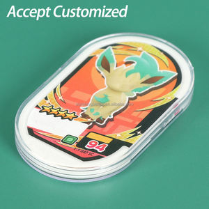 Boîte de protection rigide en acrylique transparent SUNSHING pour cartes Pokémon Mezastar et cartes à puce Meza - Product Image 3