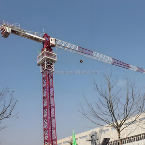 Grúa Torre de <span class=keywords><strong>Segunda</strong></span> <span class=keywords><strong>Mano</strong></span> HUGECRANE, Marca China, Alta Eficiencia, Capacidad de 12 Toneladas, Altura de Elevación de 60m para Construcción - Product Image 3