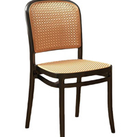 Chaise de salle à manger moderne en rotin synthétique, respirante, empilable, avec dossier, pour la maison, le commerce, l'extérieur, ensemble de chaises de table, tabouret de pique-nique
