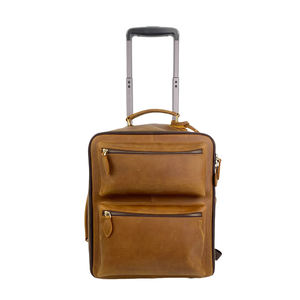 <span class=keywords><strong>Maleta</strong></span> de <span class=keywords><strong>piloto</strong></span> unisex de alta calidad al por mayor, bolsa de vuelo de cuero de negocios, maletín para portátil con 4 <span class=keywords><strong>ruedas</strong></span> giratorias, estuche de embarque OEM ODM - Product Image 3