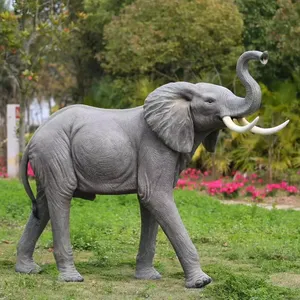 फैक्टरी मूल्य बिक्री एफआरपी मूर्तिकला हाथी