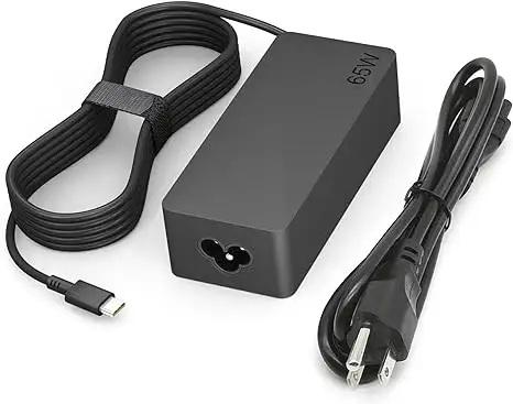 Chargeur pour ordinateur portable Lenovo 65W Adaptateur secteur rapide