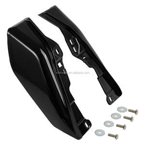 Déflecteurs d'air pour cadre intermédiaire compatibles avec Harley <span class=keywords><strong>CVO</strong></span> Road Glide 2023-2025, Road King, Street Glide, Electra Glide <span class=keywords><strong>2009</strong></span> et modèles Touring XF2906C291 - Product Image 4