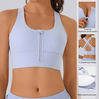 Soutien-gorge de sport léger et antichoc pour femmes, soutien-gorge de sport à séchage rapide, grande taille, style gilet de gymnastique et de yoga, vente en gros
