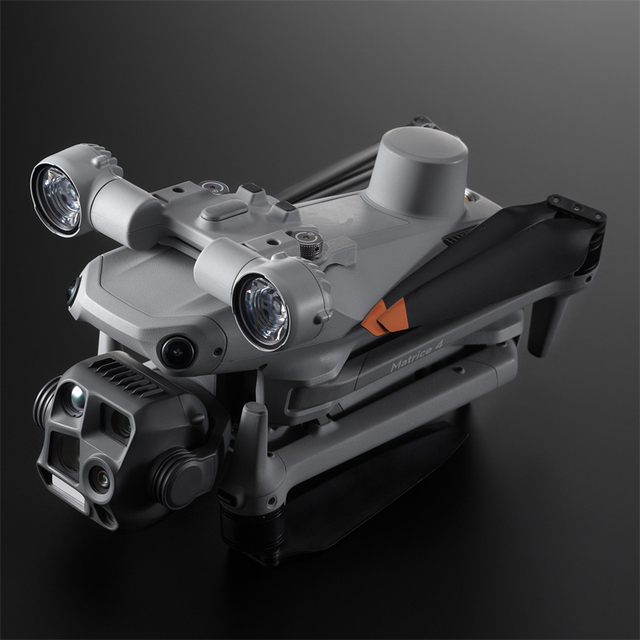 Original DJ AL1 Spotlight for Matrice 4 Series UAV Matrice 4E 4T Drone Parts Two Modes Always-on and Strobe Clear Illumination