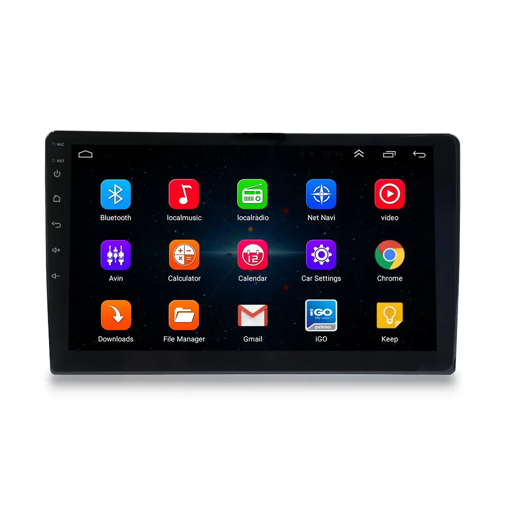 Hot selling 7-inch 9-inch 10 inch Android large screen WIFI universal machine MP5 player GPS car navigation