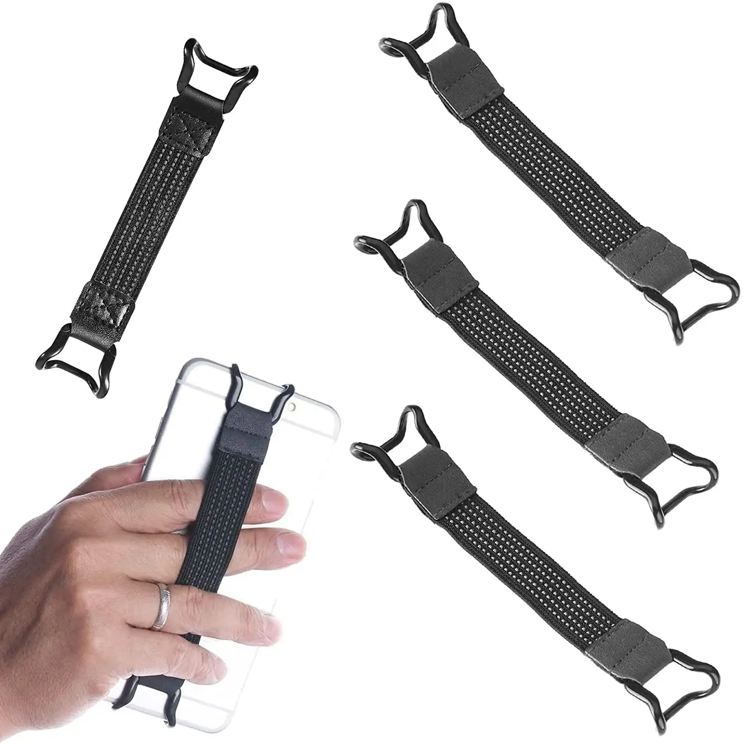 Mobile Phone Security Hand Strap Holder for 5.2-7.5 In Smartphones Universal Elastic Bundle Grip Belt Mobile Phone Accessories
