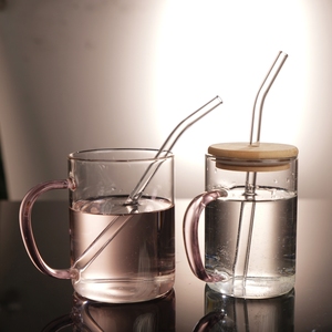 Wholesale Eco-Friendly High Borosilicate Glass <b>Mug</b> <b>Heat</b>-Resistant Durable Coffee Cup for Home Wedding Camping Logo Box - Product Image 5