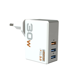 Aspor A858 CE FCC chứng nhận 3 Port New Arrival PD 30 Wát sạc nhanh <span class=keywords><strong>Adapter</strong></span> cho tất cả các Series với chúng tôi cắm - Product Image 4