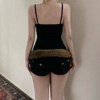 Camisole gothique vintage imprimée pour femme, dos nu, col en V, sans manches, en tricot, sexy, pour l'été, vente chaude, tenue de club