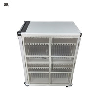 Station de recharge USB professionnelle 40 ports SY pour téléphones portables, Chromebooks et ordinateurs portables, modèle TN-CHGC-PR40 pour écoles