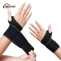 Sangle de compression du poignet réglable en néoprène et attelle de poignet, soutien du poignet pour le sport, soulagement de la douleur