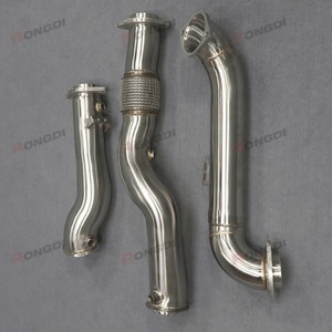 High Performance Exhaust System Assembly Straight Downpipe for BMW M3 M4 G80 G82 S58 3.0T With Midpipe Front Pipe - Product Image 4
