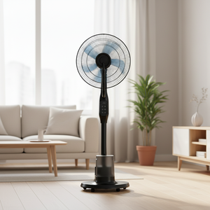 <span class=keywords><strong>Ventilateur</strong></span> brumisateur électrique numérique à moteur AC en plastique avec télécommande pour le refroidissement - Product Image 3