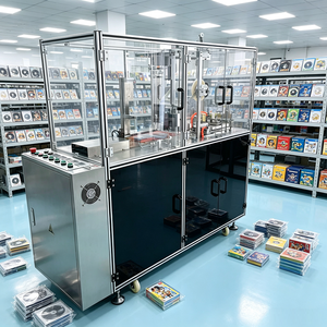 Machine d'emballage automatique 3D à <span class=keywords><strong>film</strong></span> transparent, machine d'emballage tridimensionnelle, machine d'emballage pour DVD, savon, cartes à jouer - Product Image 1