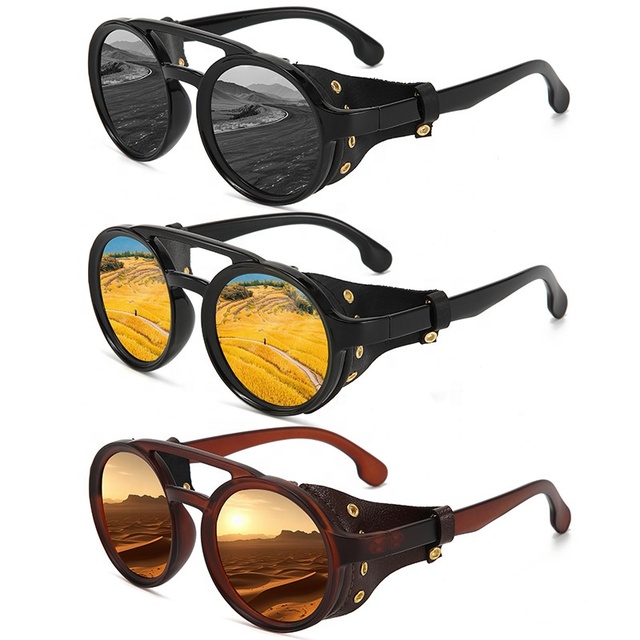 High Quality Fashion Polarized Night Vision UV400 Light Weight Windproof Clear Cycling pilot Driving Sunglasses Hiking Goggles