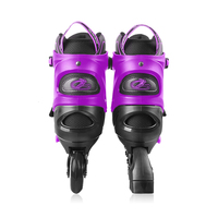 PAPAISON 301 Patins à roulettes pour enfants Roues en caoutchouc plastique 82A Roulements ABEC-7 Coque de surface souple