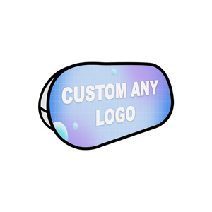 Custom Foldable Fabric Horizontal Oval Shape Display a <b>Frame</b> Bean Vertical Pop up Banner - Product Image 6