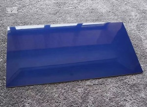 Carreaux en porcelaine 600x1200mm, résistants à l'usure brillants unis bleu gemme rouge blanc, grands carreaux intérieurs pour m - Product Image 4