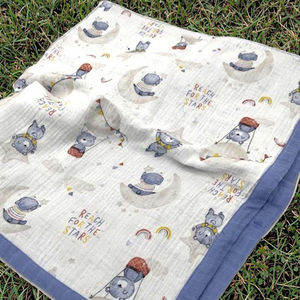 Serviette <span class=keywords><strong>de</strong></span> bain en mousseline <span class=keywords><strong>de</strong></span> coton <span class=keywords><strong>de</strong></span> haute qualité pour bébé Couverture <span class=keywords><strong>de</strong></span> bain pour bébé super douce et respirante pour nouveau-né - Product Image 4