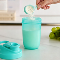 Bouteille de shaker à protéines personnalisée avec logo, nouvelle, petite, portable, mini, 150 ml, sans BPA, anti-fuite