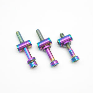 <span class=keywords><strong>Repuestos</strong></span> de <span class=keywords><strong>bicicleta</strong></span> M5x30/40mm <span class=keywords><strong>bicicleta</strong></span> de montaña aleación de titanio tija de sillín tornillo de fijación Blot - Product Image 4