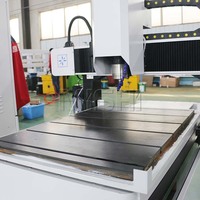 Machine de fraisage et de gravure CNC 3 axes 6060 avec broche de refroidissement par eau 2,2 kW, vis à billes en fonte pour moules métalliques et bijoux