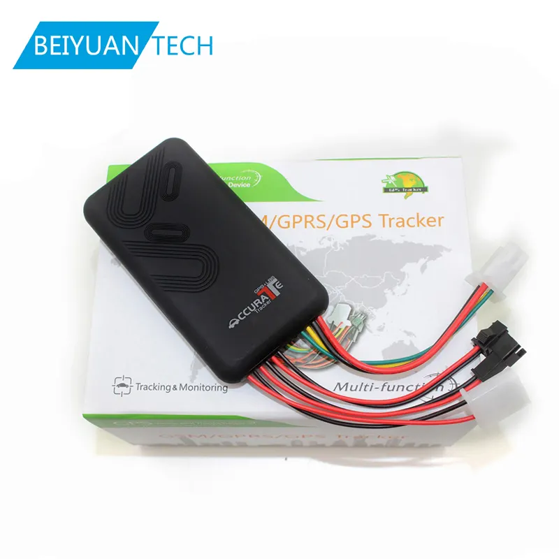 Rastreador GPS para vehículo GSM/GPRS, alarma de corte de energía para vehículo, rastreador GPS para coche