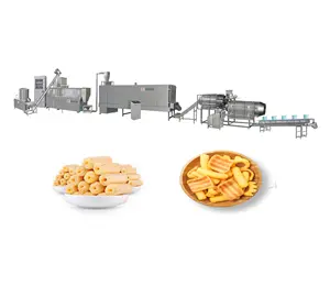 완전 자동 소형 미니 용량 퍼프 스낵 식품 만들기 기계