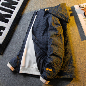 Nuova Giacca da Uomo Primavera-Autunno 2026, Giacca Stile Stormtrooper con Cappuccio, Giacca Casual Larga con Blocchi di Colore - Product Image 4