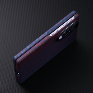 เคสโทรศัพท์แม่เหล็กแบบมีลายคาร์บอนไฟเบอร์ขั้นสูงสำหรับ Samsung Z Fold 8 Ultra 7 พร้อมฟิล์มกันรอยหน้าจอ ป้องกันการกระแทก แข็งแรง - Product Image 5
